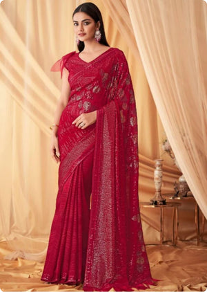 Red Sarees