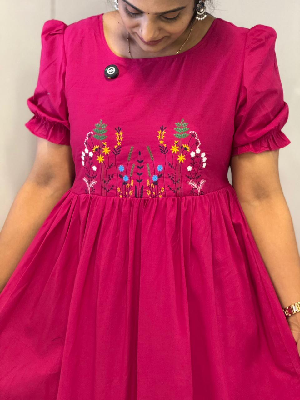 Mul- Cotton Frock