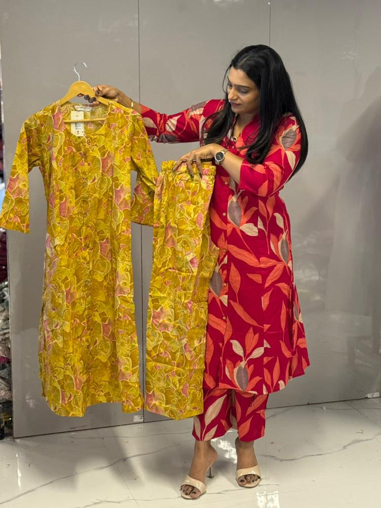 Pure cotton 2 pcs set