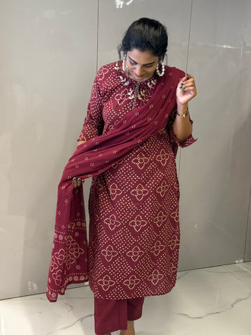 Pure cotton 3 pcs set