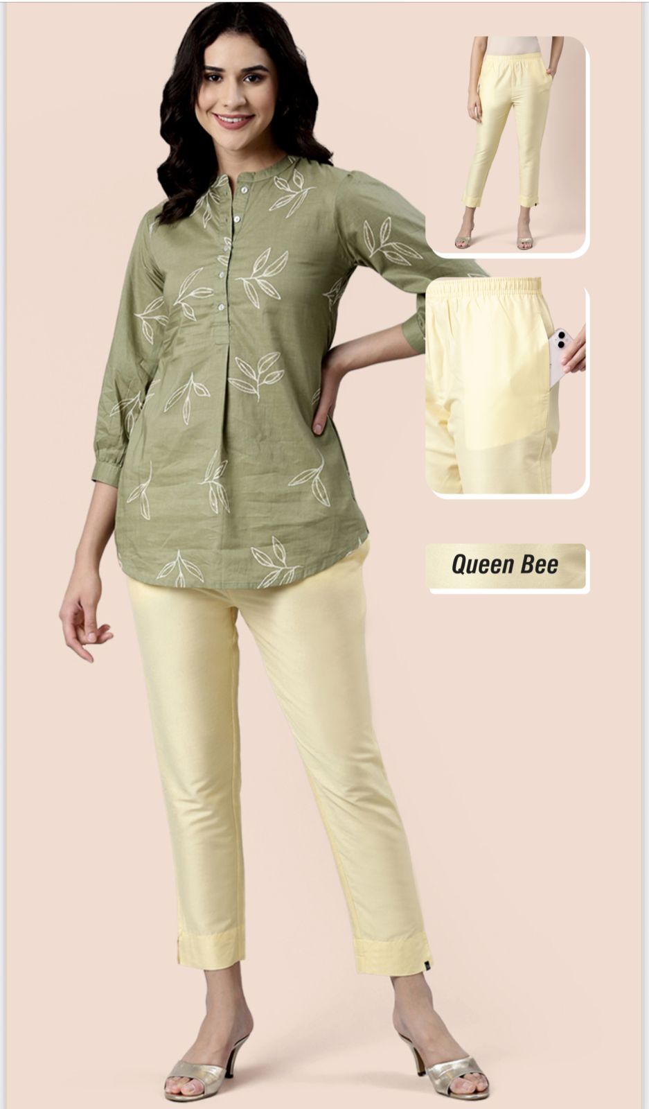 Metallic Pant